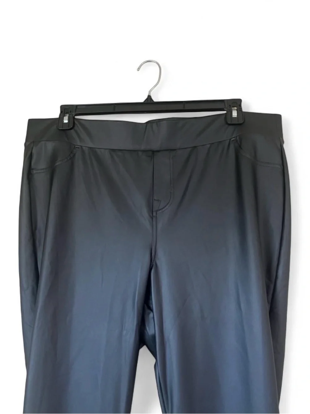 Torrid Pants Sz 3XL Full Signature Waist +  Pocket Faux Leather Leggings Casual